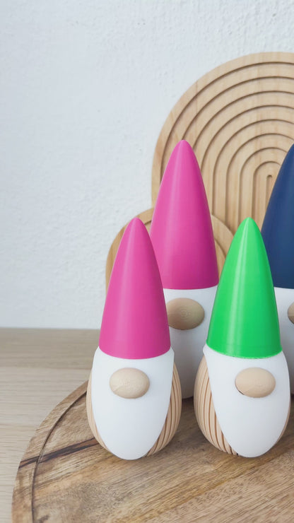 Wichtel Deko 3D Zwerg, Dekofigur aus PLA in Wunschfarbe