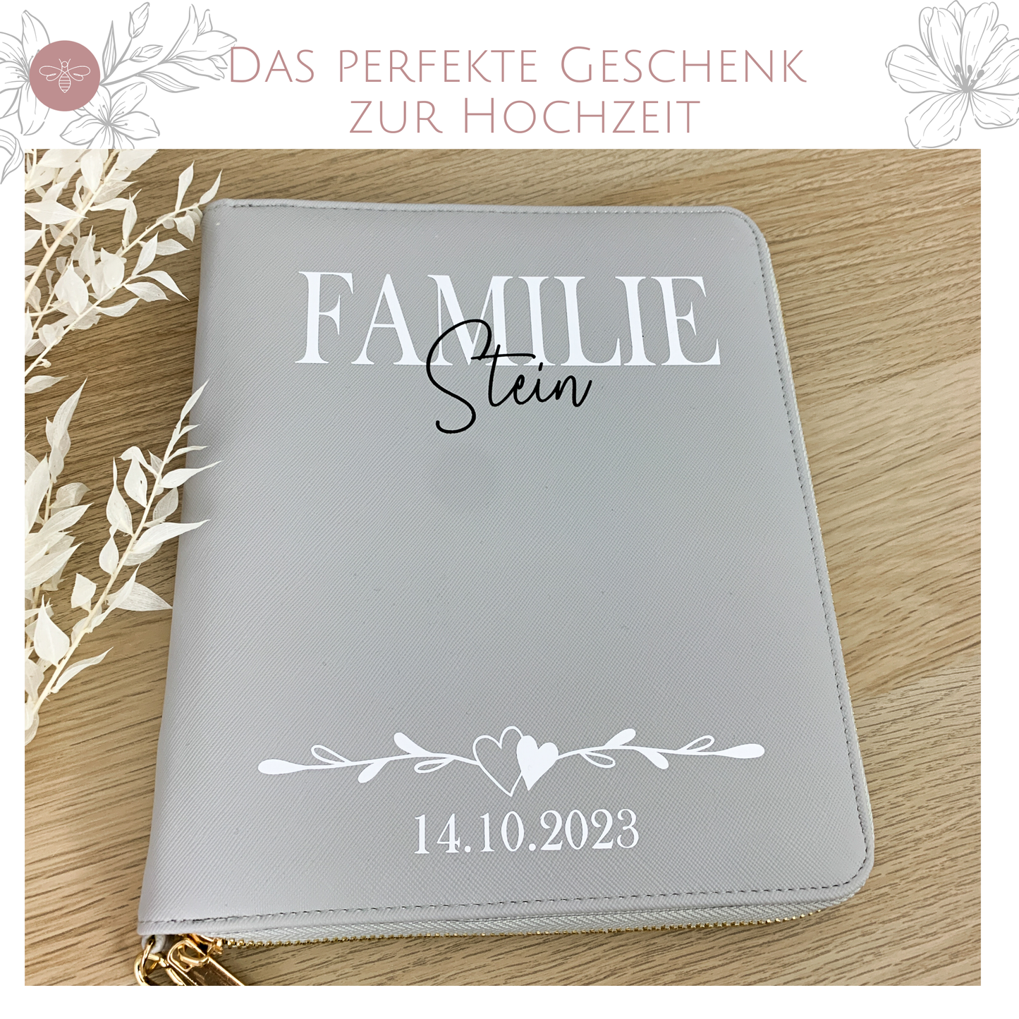 Reise Organizer Hochzeit – Mit eurem Hochzeitsdatum