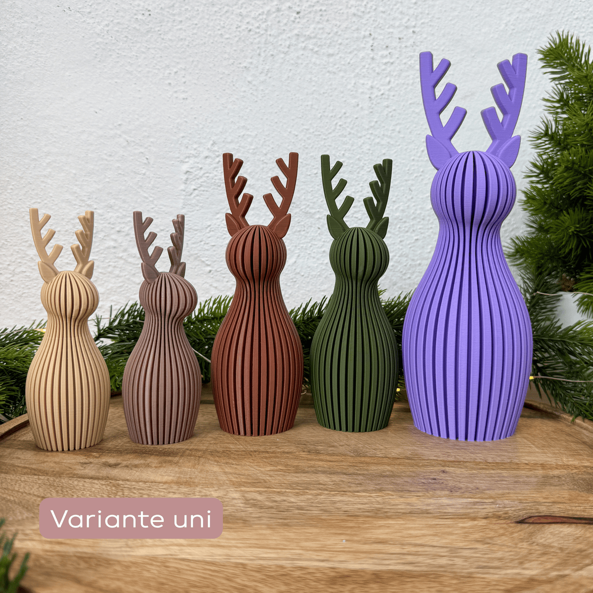 Rentier Deko Weihnachten - Weihnachtsdeko für dein Zuhause