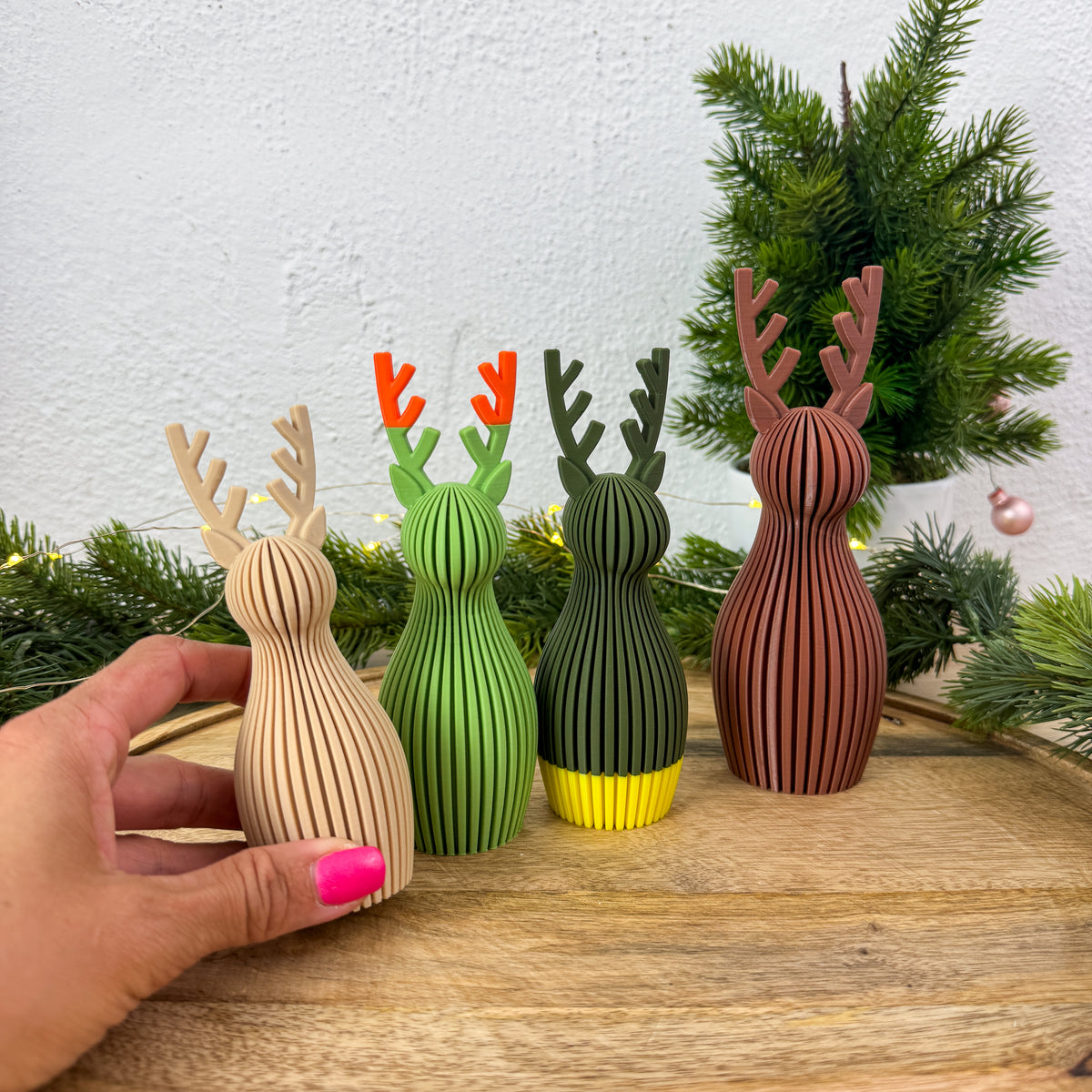 Rentier Deko Weihnachten - Weihnachtsdeko für dein Zuhause