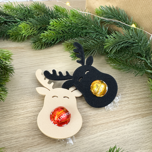 Gastgeschenk Weihnachten Rentier