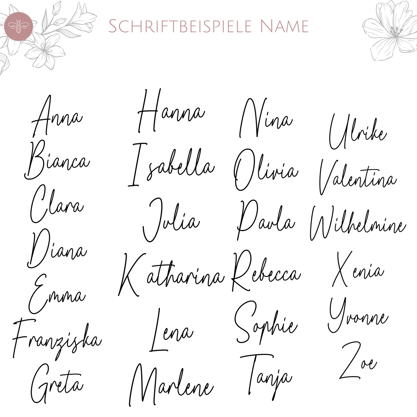 personalisierte Kosmetiktasche mit Namen, Initiale und Herz