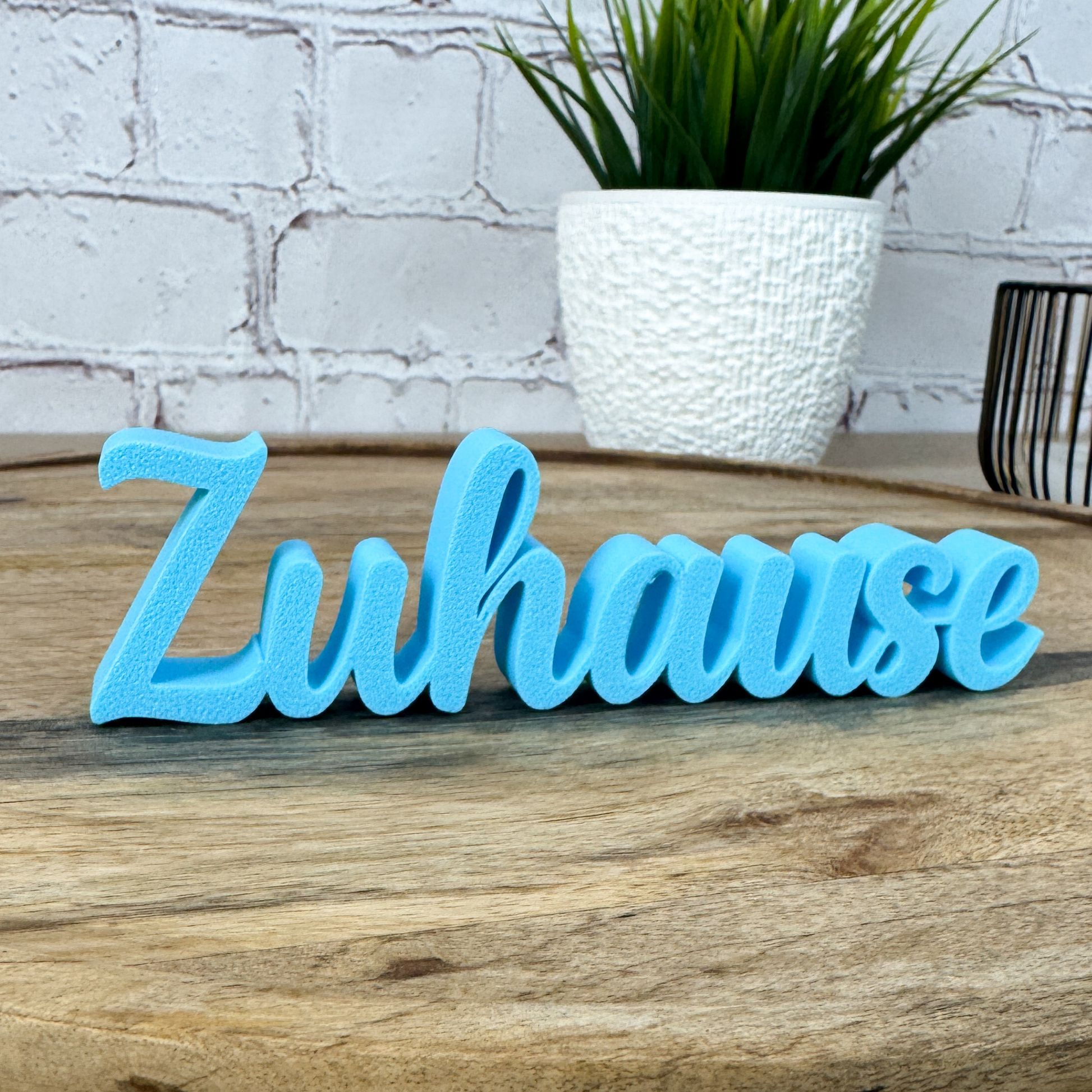 Personalisierter 3D Wunschtext-Schriftzug aus PLA, perfekt für Deko oder besondere Anlässe wie Hochzeit oder Geburt